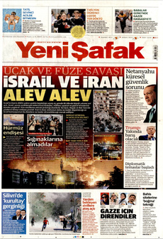 YENİ ŞAFAK 16 Haziran 2025 gazete manşeti