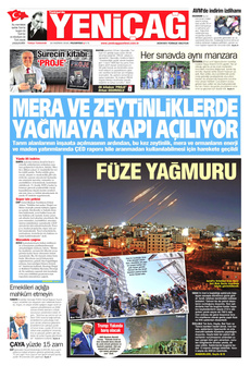 YENİÇAĞ 16 Haziran 2025 gazete manşeti
