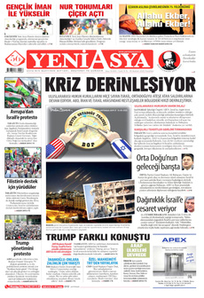 YENİ ASYA 16 Haziran 2025 gazete manşeti