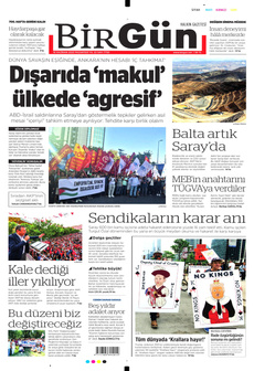 BİRGÜN 16 Haziran 2025 gazete manşeti