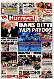 HÜRRİYET 21 Haziran 2025 gazete manşeti