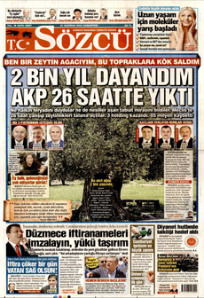 SÖZCÜ 21 Haziran 2025 gazete manşeti