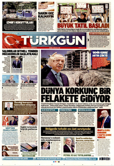 TÜRKGÜN 21 Haziran 2025 gazete manşeti