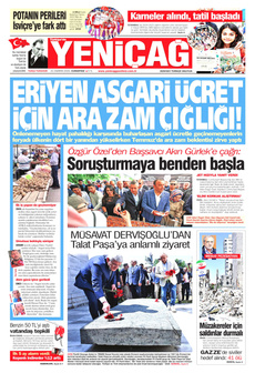 YENİÇAĞ 21 Haziran 2025 gazete manşeti