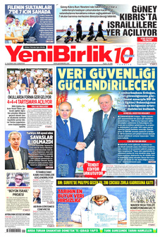 YENİBİRLİK 21 Haziran 2025 gazete manşeti