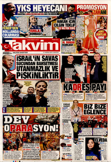 TAKVİM 21 Haziran 2025 gazete manşeti