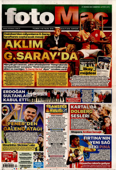 FOTOMAÇ 21 Haziran 2025 gazete manşeti