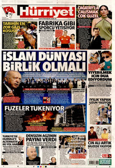 HÜRRİYET 22 Haziran 2025 gazete manşeti