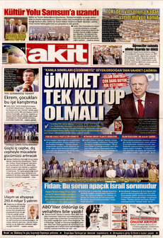 YENİ AKİT 22 Haziran 2025 gazete manşeti