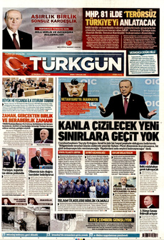 TÜRKGÜN 22 Haziran 2025 gazete manşeti