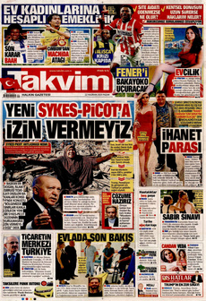 TAKVİM 22 Haziran 2025 gazete manşeti