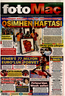 FOTOMAÇ 22 Haziran 2025 gazete manşeti