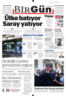 BİRGÜN 22 Haziran 2025 gazete manşeti
