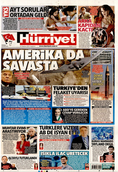 HÜRRİYET 23 Haziran 2025 gazete manşeti