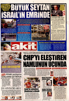 YENİ AKİT 23 Haziran 2025 gazete manşeti