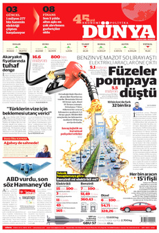 DÜNYA 23 Haziran 2025 gazete manşeti