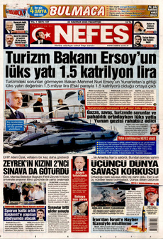 NEFES 23 Haziran 2025 gazete manşeti