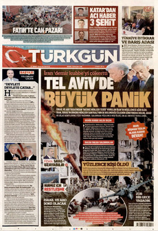 TÜRKGÜN 23 Mart 2026 gazete manşeti