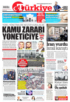 TÜRKİYE GAZETESİ 23 Mart 2026 gazete manşeti
