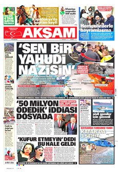 AKŞAM 23 Mart 2026 gazete manşeti