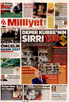 MİLLİYET 23 Mart 2026 gazete manşeti