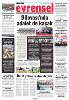 EVRENSEL 23 Mart 2026 gazete manşeti