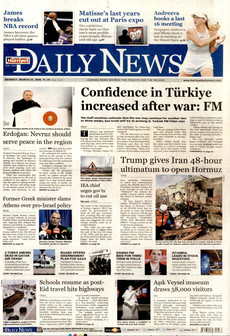 HÜRRİYET DAİLY NEWS 23 Mart 2026 gazete manşeti