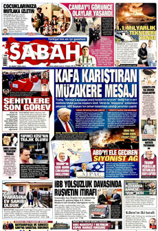 SABAH 24 Mart 2026 gazete manşeti