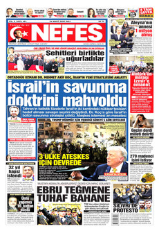 NEFES 24 Mart 2026 gazete manşeti