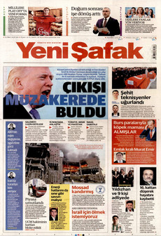 YENİ ŞAFAK 24 Mart 2026 gazete manşeti