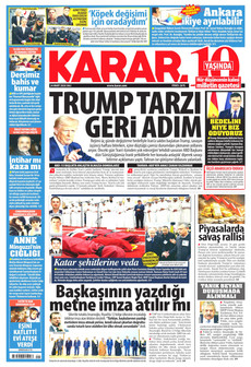 KARAR 24 Mart 2026 gazete manşeti