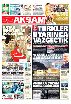 AKŞAM 24 Mart 2026 gazete manşeti