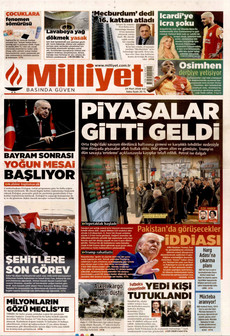 MİLLİYET 24 Mart 2026 gazete manşeti