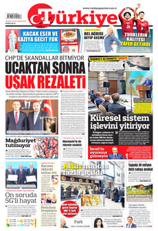 TÜRKİYE GAZETESİ 28 Mart 2026 gazete manşeti