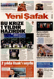 YENİ ŞAFAK 28 Mart 2026 gazete manşeti