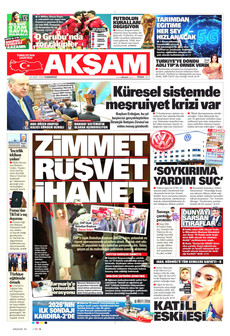 AKŞAM 28 Mart 2026 gazete manşeti
