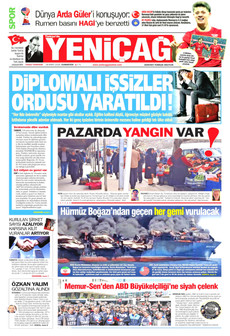 YENİÇAĞ 28 Mart 2026 gazete manşeti