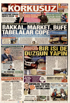 KORKUSUZ 28 Mart 2026 gazete manşeti