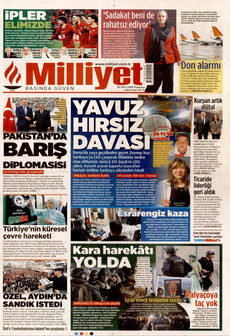MİLLİYET 30 Mart 2026 gazete manşeti