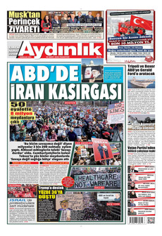 AYDINLIK GAZETESİ 30 Mart 2026 gazete manşeti