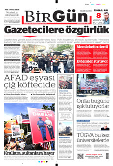 BİRGÜN 30 Mart 2026 gazete manşeti
