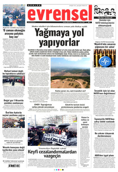 EVRENSEL 30 Mart 2026 gazete manşeti