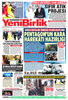 YENİBİRLİK 30 Mart 2026 gazete manşeti