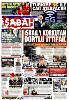 SABAH 31 Mart 2026 gazete manşeti