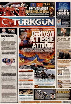 TÜRKGÜN 31 Mart 2026 gazete manşeti