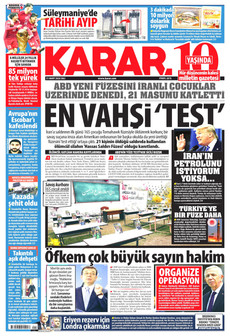 KARAR 31 Mart 2026 gazete manşeti
