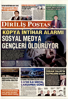 DİRİLİŞ POSTASI 31 Mart 2026 gazete manşeti