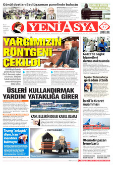 YENİ ASYA 31 Mart 2026 gazete manşeti
