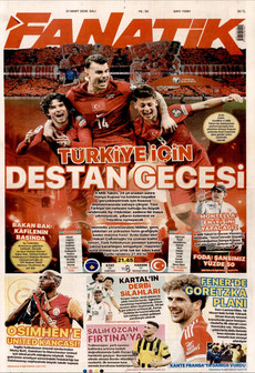 FANATİK 31 Mart 2026 gazete manşeti