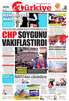 TÜRKİYE GAZETESİ 2 Nisan 2026 gazete manşeti
